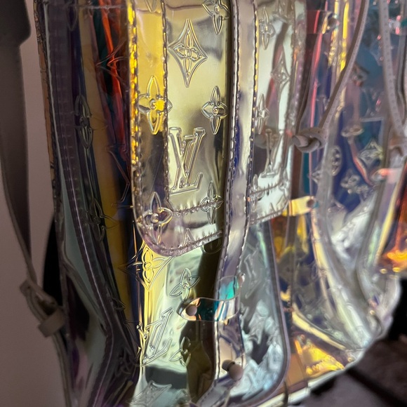 LOUIS VUITTON Monogram Prism Christopher Popup Backpack M44766 - LV Receipt - Picture 7 of 8